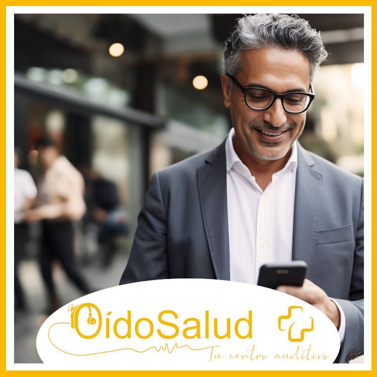 Hombre con audifonos