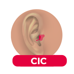 Audífono CIC en AudioSalud Valencia